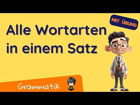 Alle 9 Wortarten ✅ auf einen Blick