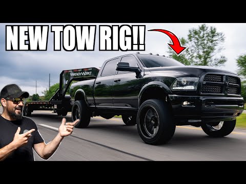 We Built a NEW Tow RIG Setup!! Full Truck & Trailer Build OverView!!!