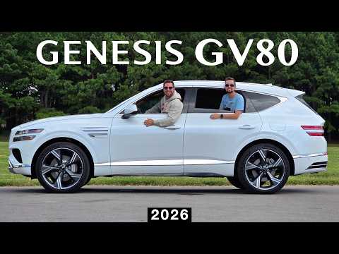 2026 Genesis GV80 -- More Changes than Meets the Eye for 2026! (New Trim & 3rd Row)
