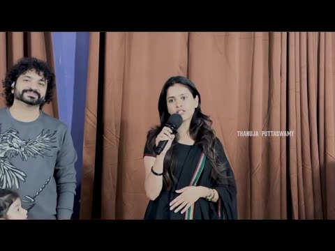 Biggboss9 telugu Thanuja spend with childrens #thanuja #thanujaputtaswamy 