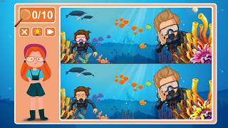 Viki Spotter: Undersea, Level 14 Walkthrough, 1080p/60FPS.