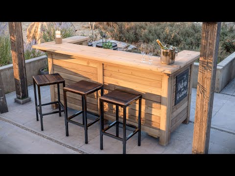 Outdoor Bar Blueprints