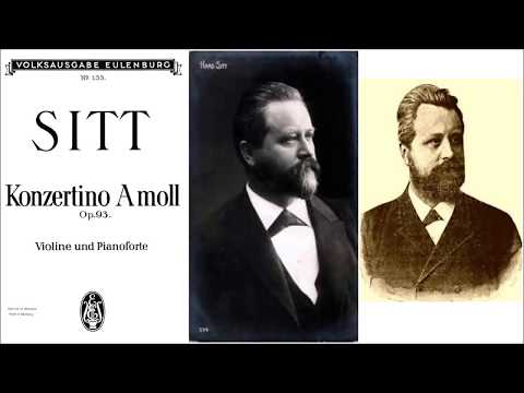 Sitt, Hans Violin Concertino Op.93 for violin + piano
