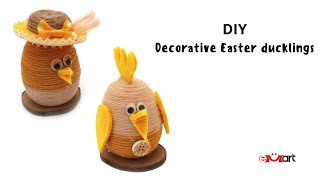 DIY Decorative Easter ducklings 