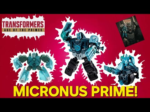 Transformers Age of the Primes Micronus Prime - GotBot true Review NUMBER 1307