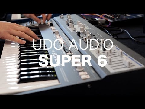 UDO SUPER 6 SOUND DEMO - 12 VOICE BINAURAL SYNTHESIZER