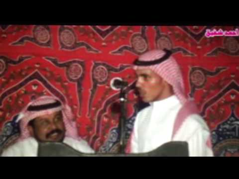 الشاعر احمد الجهني في اول محاورة اشادو بشعره شعراء جهينه