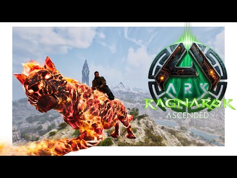 Our Toughest Challenge Yet!  The Lava Golem Lair - Ark Ragnarok Nomad 36