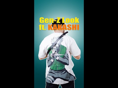 Gen-Z Look Ft. Kakashi #shorts  #genz #menstyle