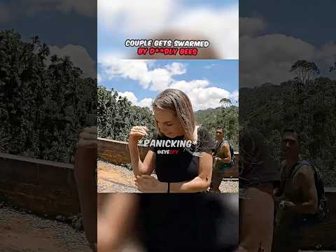 Couple Gets Swarmed By Bees 😳