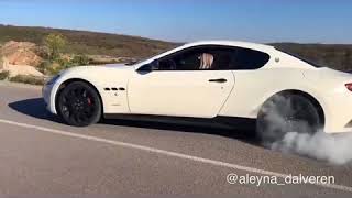 ALEYNA DALVEREN ALIŞVERİŞE GİDERKEN LASTİK YAKIYOR !!!!!