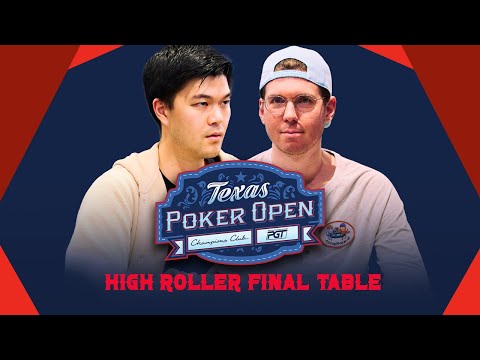 Texas Poker Open High Roller Final Table with Clemen Deng & Andrew Lichtenberger