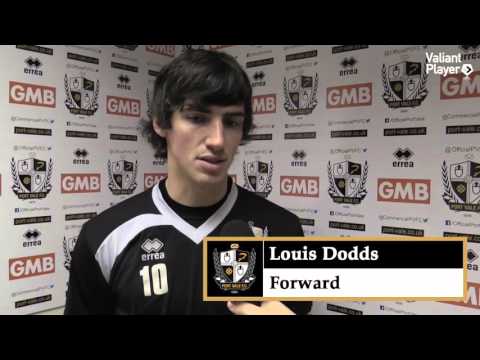 Freeview: Louis Dodds Pre Exeter City (A) FA Cup