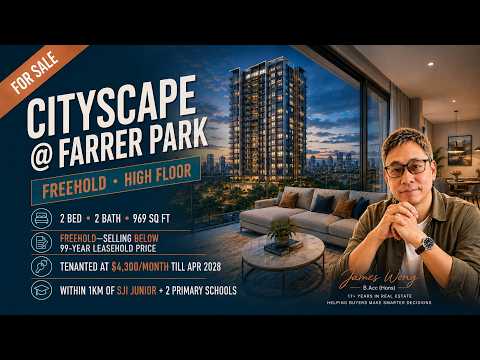 Cityscape at Farrer Park, 101 Mergui Road, 2 Bedrooms, 969 sqft, Condominium For Sale, by James Wong, 500228871 - PropertyGuru.com.sg