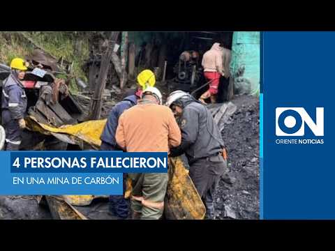 Cuatro personas fallecieron en una mina de extracción ilegal de carbón