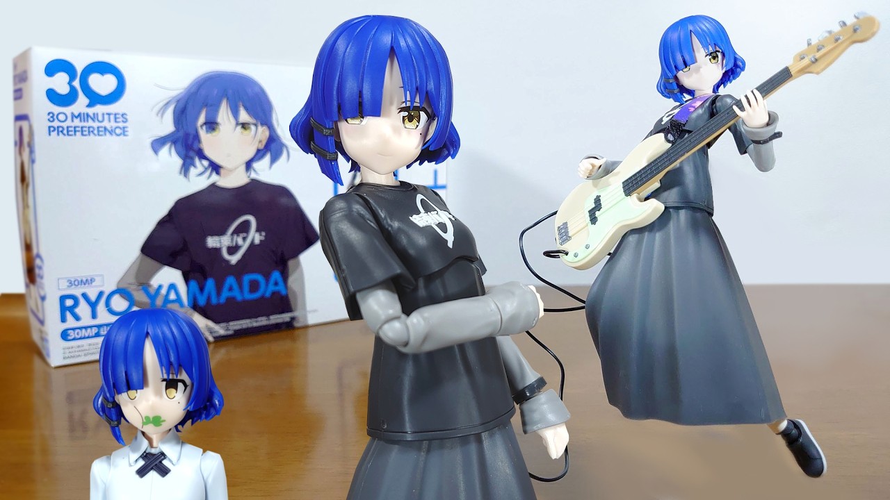 【ぼざろの山田がプラモに！野草＆ハンドブックが付属！？胸パーツや腕など新規造形！】30MP 山田リョウ　レビュー