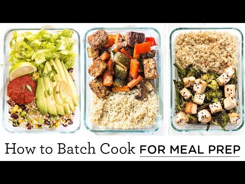 HOW TO BATCH COOK | easy meal prep ideas & healthy recipes