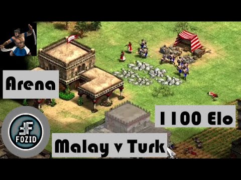13 Min Castle Drop on Ladder? ➤ Malay v Turks ➤ Arena Elo 1100 ➤ Age of Empires 2:Definitive Edition