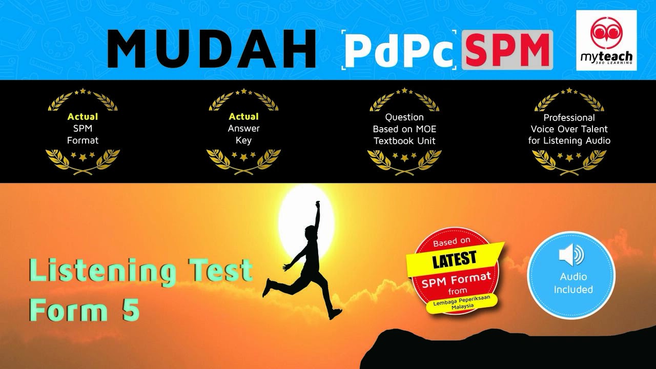 Mudah PDPC Listening Test Form 5 Set 2 Track 1