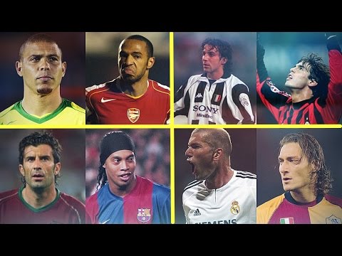 Legendary Old Football Skills Show - Ronaldo,Dinho,Totti,Henry,,Kaka,Zidane & more! | HD