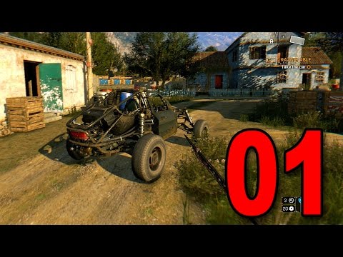 Dying Light: The Following - Part 1 - ZOMBIE BUGGY! (Let's Play / Walkthrough / Playthrough)