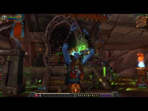 WOW PTR 7.3 - Restoration Druid Animation - Female