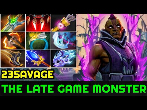 23savage [Anti Mage] The Late Game Monster Full 9 Slot Items 7.23 Dota 2