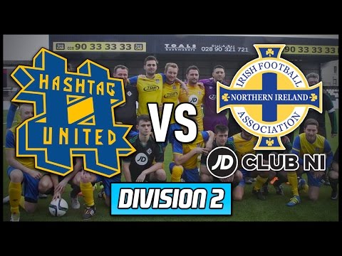 HASHTAG UNITED vs JD CLUB NI - NORTHERN IRELAND AWAY MATCH!