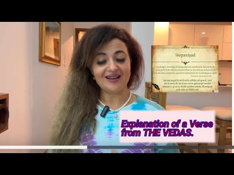The first mantra in Rig Vedas (Hinduism Holy Book). Explained by Dr. Afaf Mougou #sanskrit #vedas