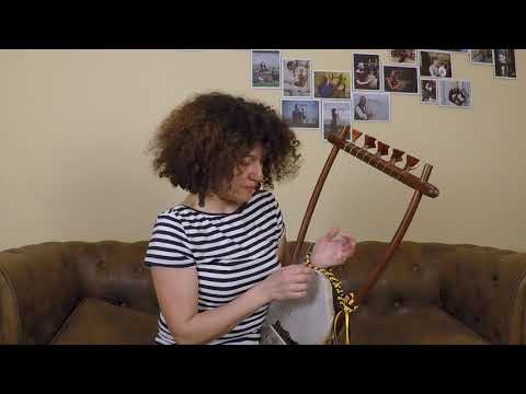 Ancient Lyre - Dark Lyre of Orpheus - LUTHIEROS with Lina Palera