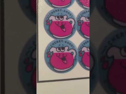 Making scratch and sniff stickers using micro encapsulation