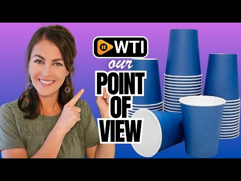 100 Pieces Disposable Coffee Cups 9 oz Paper Cups - WTI product video review