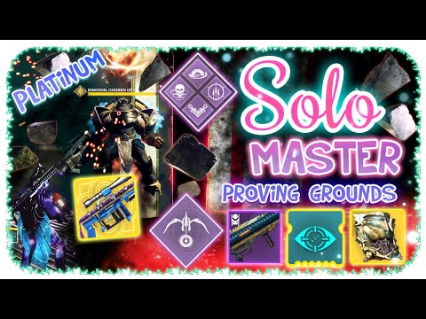 Solo 1330 Ordeal Master Nightfall Hunter - Proving Grounds - Destiny 2 - Commentary