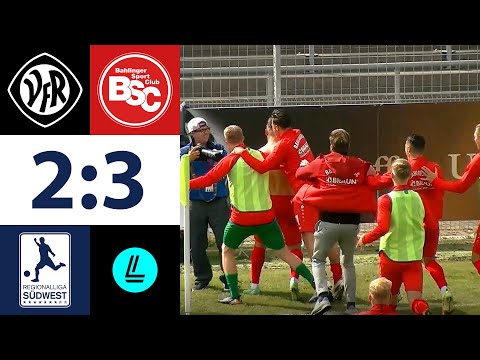 Hasan Pepic schießt Bahlinger SC in der 91. Minute 😱 zum 3:2 Last-Minute-Sieg gegen VfR Aalen!