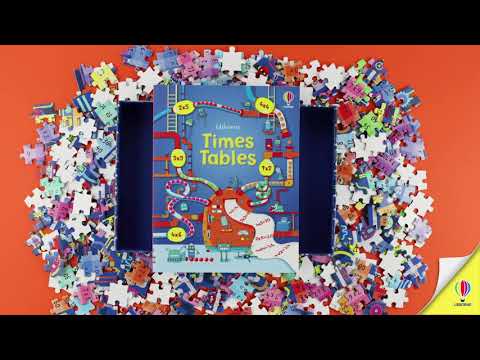 Видео обзор Times Tables книга и пазл в комплекте [Usborne]
