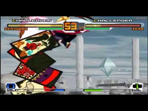 Snk vs Capcom Chaos Plus  mkm  Genjyuro vs Zapher Zero