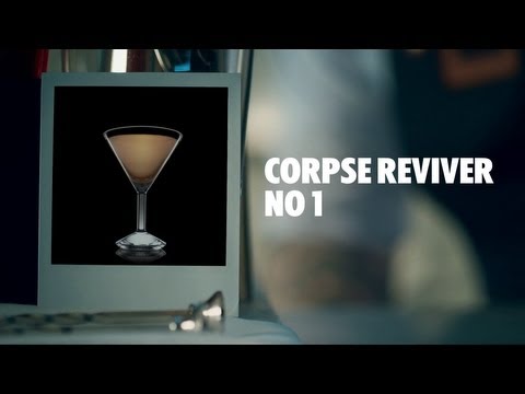 CORPSE REVIVER NO 1 DRINK RECIPE - HOW TO MIX
