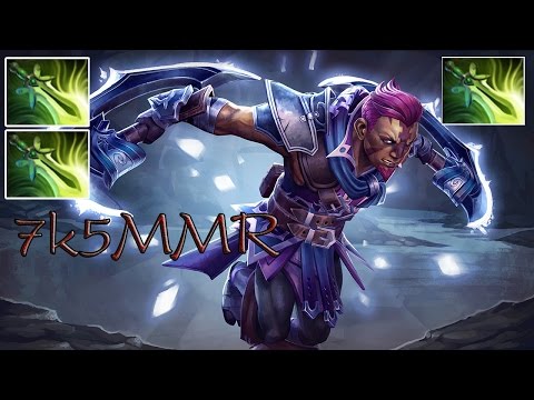 Dota 2 MagE- 7500 MMR Plays Anti-Mage wih 3 Butterflies- Dota 2