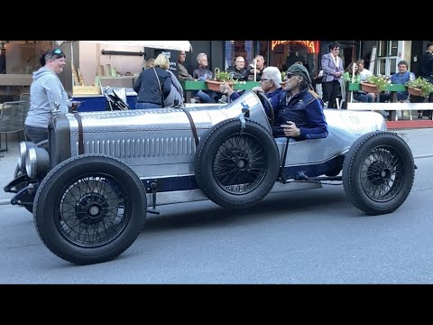 Arosa ClassicCar 2022 - Fahrzeugcorso zur Eröffnung