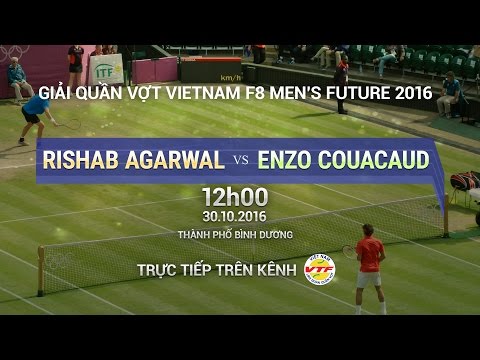 RISHAB AGARWAL VS ENZO COUACAUD - MEN'S FUTURE 2016 | FULL