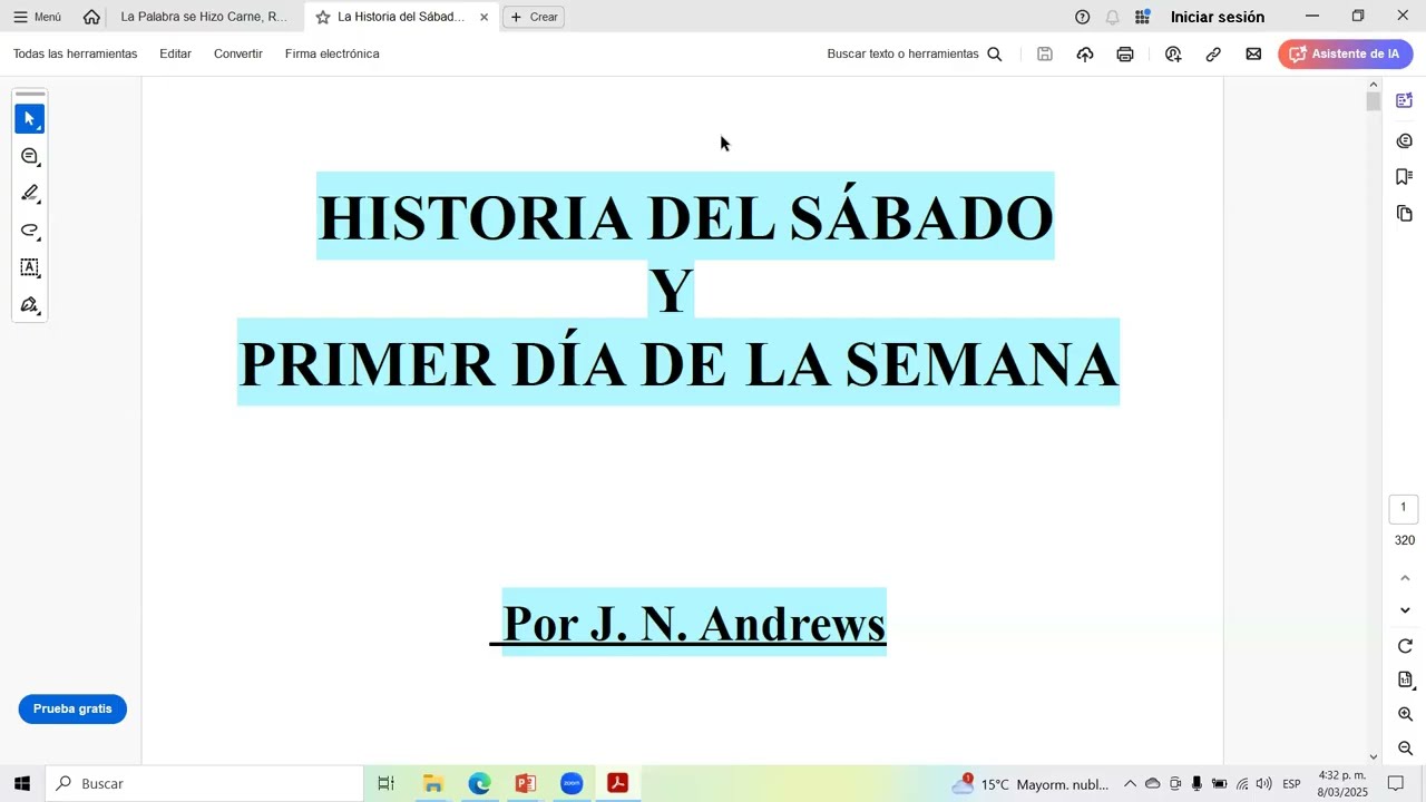 EL DOMINGO EN LA EDAD MEDIA. Parte 2.Argenis Contreras.