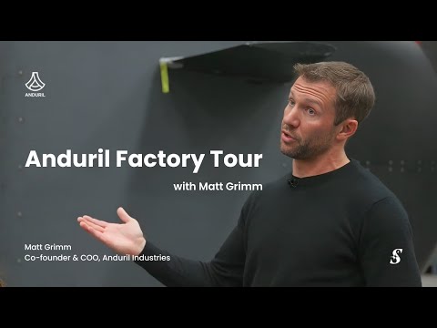 Full Anduril R&D Tour: Matt Grimm, Co-Founder & COO