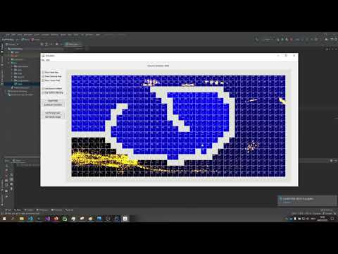 Goal Based Vector Field Pathfinding Algorithm Showcase