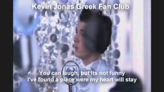 Kevin Jonas- I Left My Heart In Scandinavia(lyrics on screen)