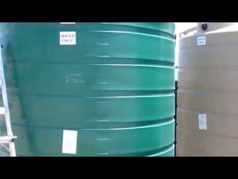 Reviewing of 2500 gallon vertical water only storage tank
