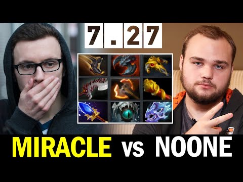 MIRACLE vs NOONE on 7.27 Meta — 29 Kills Raid Boss Epic Game