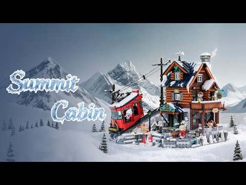 Slide 2 - Mountain Summit Ski Cabin - 3135 pcs (video)