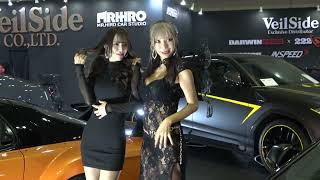 東京オートサロン2025 VeilSideブース かえるちゃん 朝比奈果歩 コンパニオン 4K