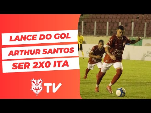 GOL DE PÊNALTI I ATACANTE ARTHUR SANTOS I SERGIPE 2X0 ITABAIANA I BRASILEIRÃO SÉRIE D