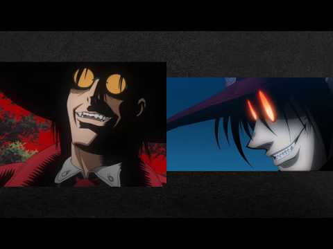 Hellsing vs Hellsing ultimate - Gonzo vs Satelight (2001/2006) Animation Comparison Episode 1